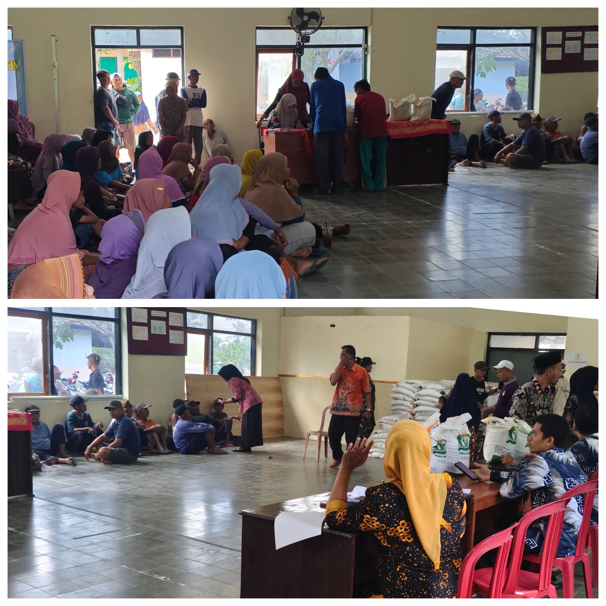PENYALURAN BANTUAN PANGAN