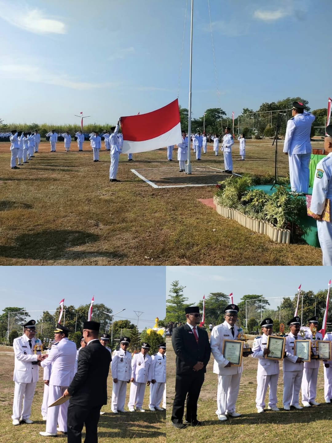 UPACARA HARI KEMERDEKAAN RI KE-80 KECAMATAN LEMBEYAN