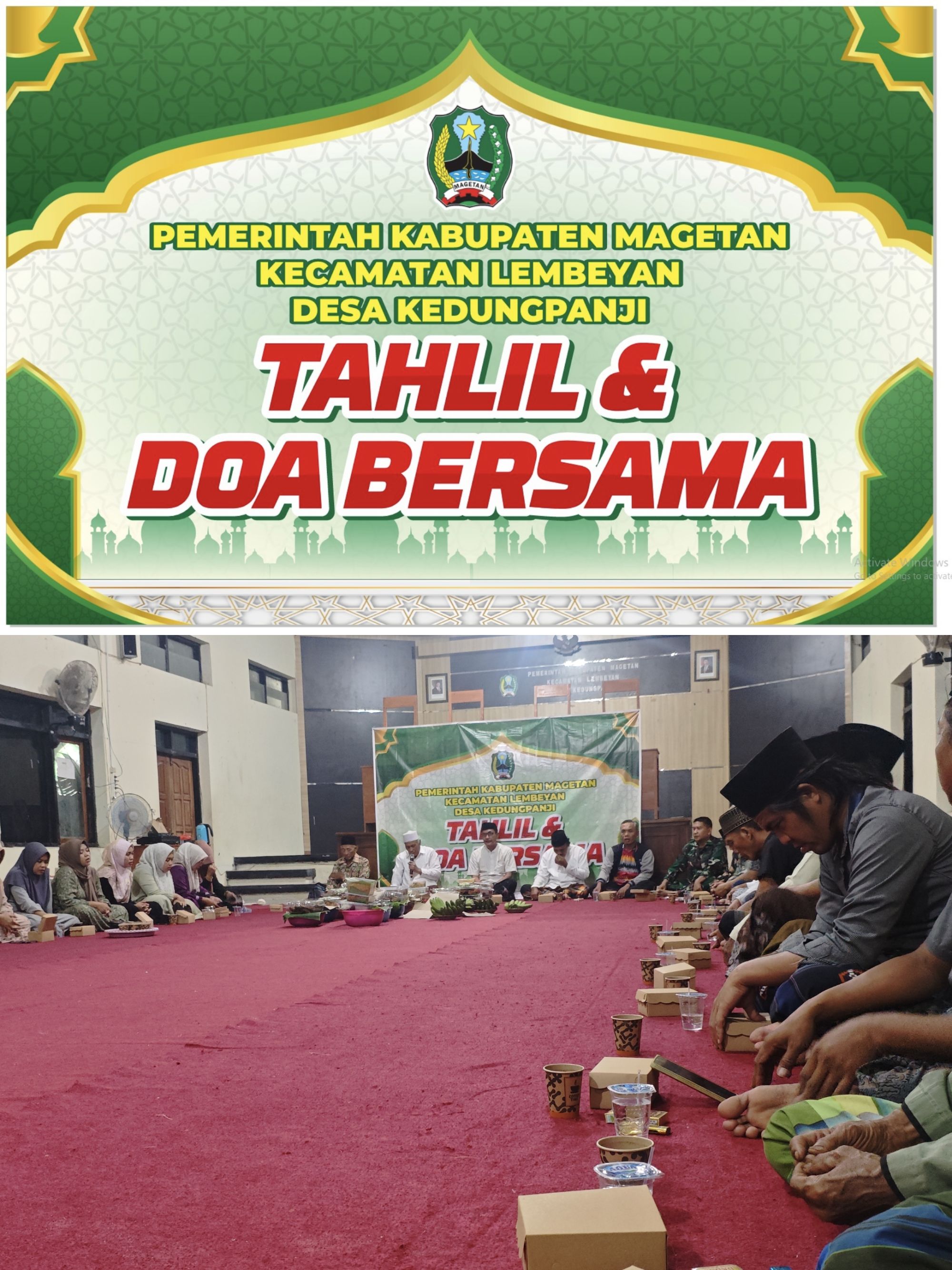 TAHLIL DAN DOA BERSAMA